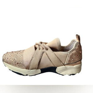 carvela rose bling studded sneakers glam princess diva sparkly size 36.5(6 US)